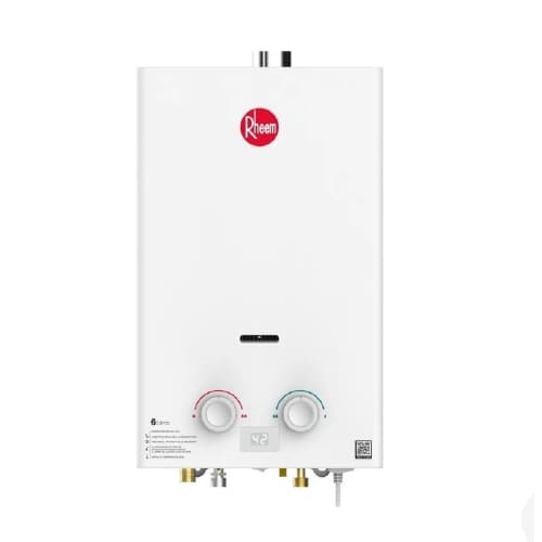 Calentador Rheem 6L tiro forzado mecánico