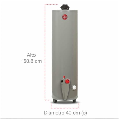 Calentador Rheem acumulación 30 GL – incluye instalación