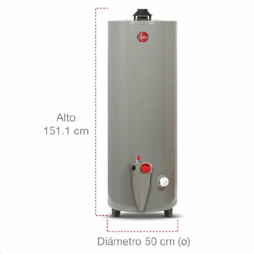 Calentador Rheem acumulación 50 GL – incluye instalación