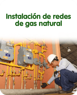 Instalación de redes de gas natural