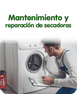 Mantenimiento y reparación de secadoras a gas