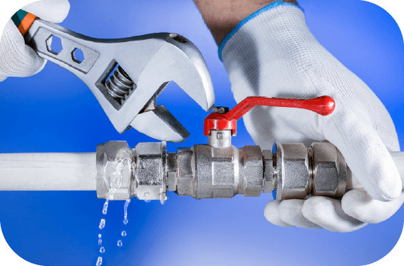 Plomería sobre el sistema de agua potable